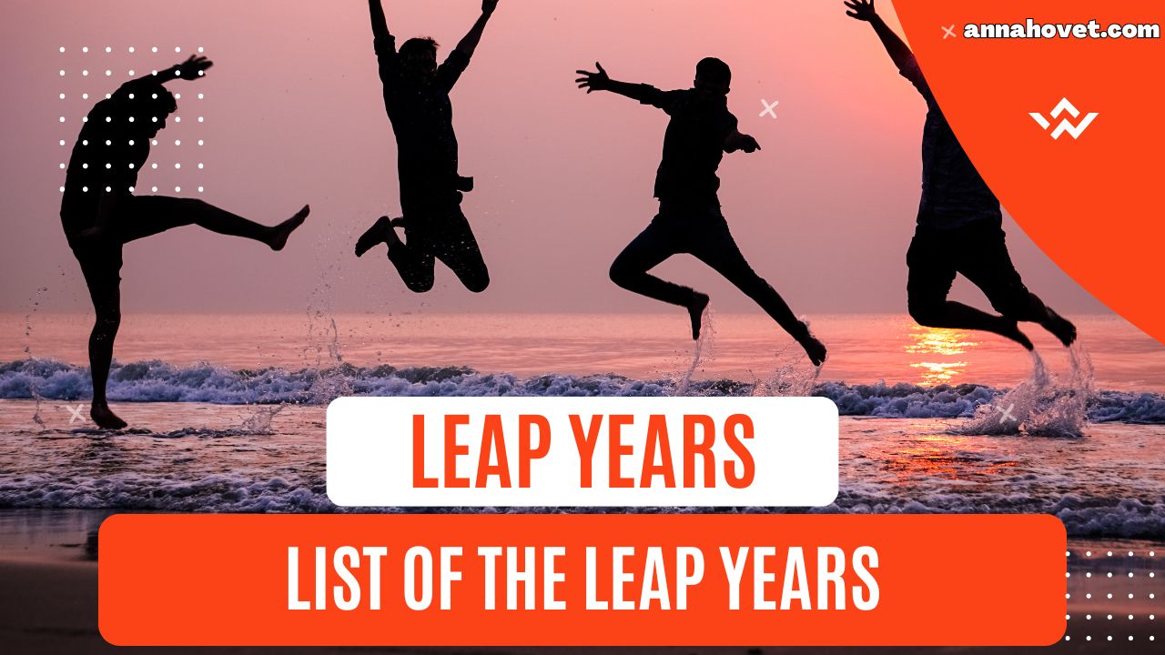 List of the Leap Years